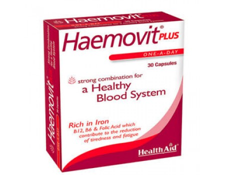Haemovit plus 30 capsules